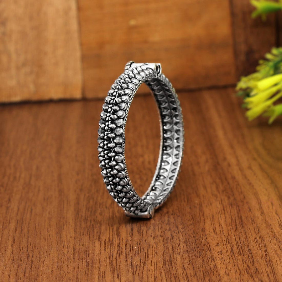 Veni – Oxidized Braided Rope Kada